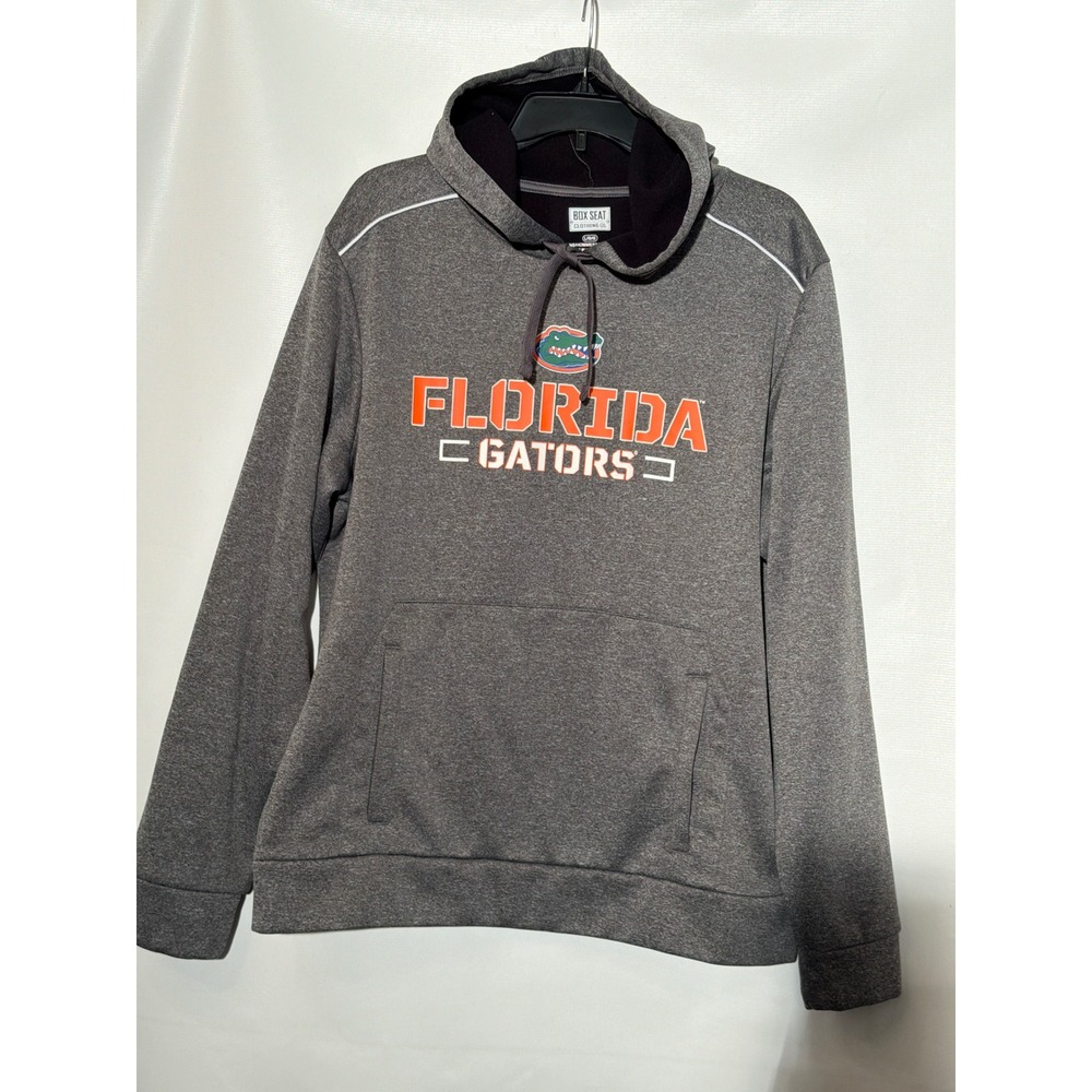 Box Seat Florida Gators Mens Large Gray Hoodie UF Sweatshirt